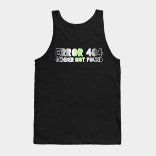 Error 404 - Gender Not Found Tank Top